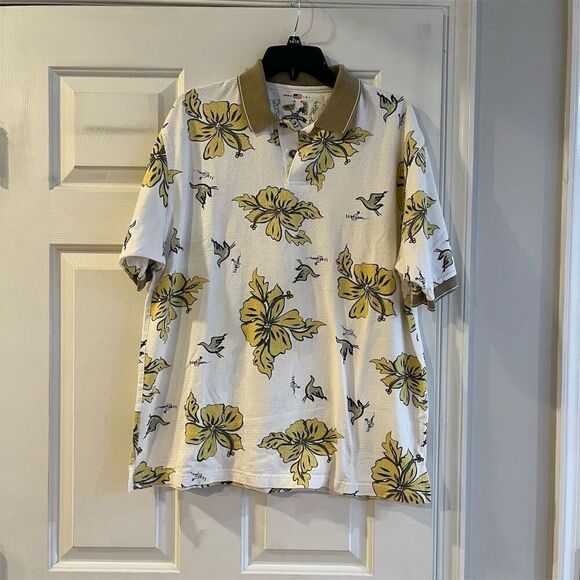 The Skins Game Other - The Skins Game Men's Floral Polo Shirt Multicolor Size L Casual